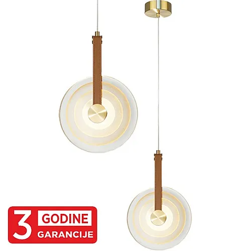 Visilica zlatna ALTO MAP9442-1L 5W 3000K LED 3Y