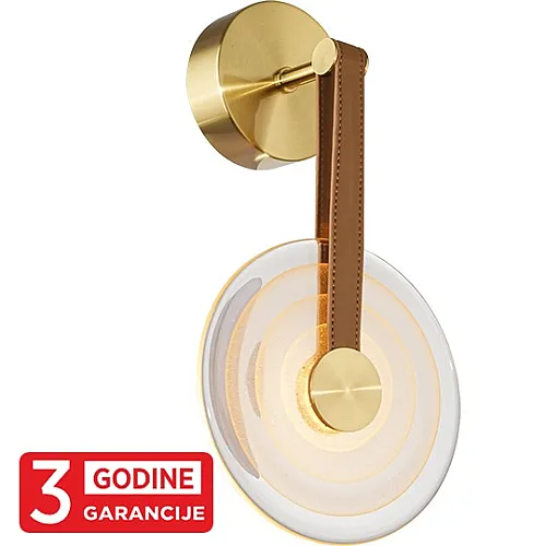 Zidna lampa zlatna ALTO MAW9442-1L 5W 3000K LED 3Y
