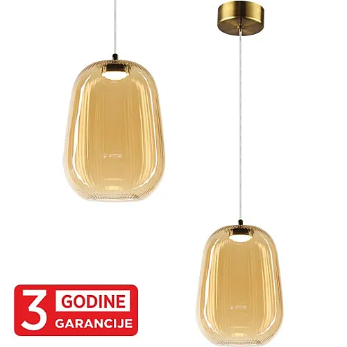 Visilica staro zlato ETERNA MAP9461-1B 1x4W 3000K + amber LED 3Y