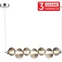 Visilica hrom NIMBUS MAP9401-7A 22W 3000K + smoky LED 3Y