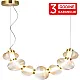 Visilica zlatna NIMBUS MAP9401-7B 26W 3000K + amber LED 3Y