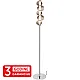 Podna lampa hrom NIMBUS MAF9401-1 19W 3000K + smoky LED sa podnim prekidačem 3Y