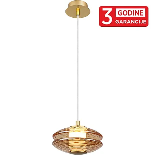 Visilica staro zlato ECLIPTICA MAP9451-1 1x6W 3000K + amber LED 3Y