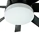 Ventilator crni plafonski 50W sa svetlom LED CCT 20W fi152cm sa daljinskim upravljačem MV5015-C