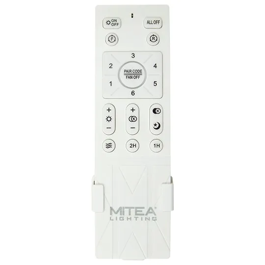 Ventilator boja drveta plafonski 18W sa svetlom CCT LED 18W fi508mm sa daljinskim upravljačem MV5020-WD Mitea Lighting