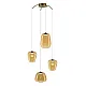 Visilica staro zlato ETERNA MAP9461-4 4x4W 3000K + amber LED 3Y