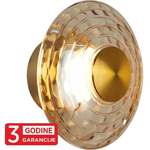 Zidna lampa staro zlato ECLIPTICA MAW9451-1 1x6W 3000K + amber LED 3Y