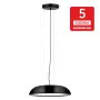 Visilica crna ARCADIA MPD750-450 B 24W 3000K peskareno LED 5Y