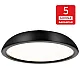 LED plafonjera crna ARCADIA MCL750-800 B 91W 220~240V 3000K peskareno SMD 5Y