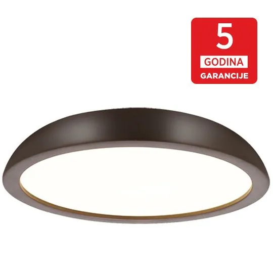 LED plafonjera 91W 3000K peskareno braon Arcadia MCL750-800 BR 5Y