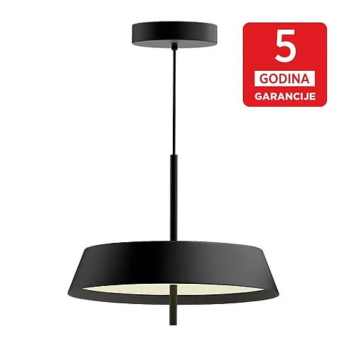Visilica crna ORION MPD601S-450 B 26W 3000K peskareno LED 5Y