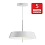 Visilica bela ORION MPD601S-450 W 26W 3000K peskareno LED 5Y