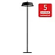 Podna lampa crna ORION MFL601S-350 B 28W 3000K peskareno LED sa podnim dimer prekidačem 5Y