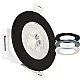 Ugradna LED lampa bela M206178-set 5.5W 3CCT 3000/4000/6500K saten/ /crna prsten 38º DL3-5.5W