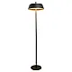 Podna lampa crna ORION MFL601S-350 B 28W 3000K peskareno LED sa podnim dimer prekidačem 5Y