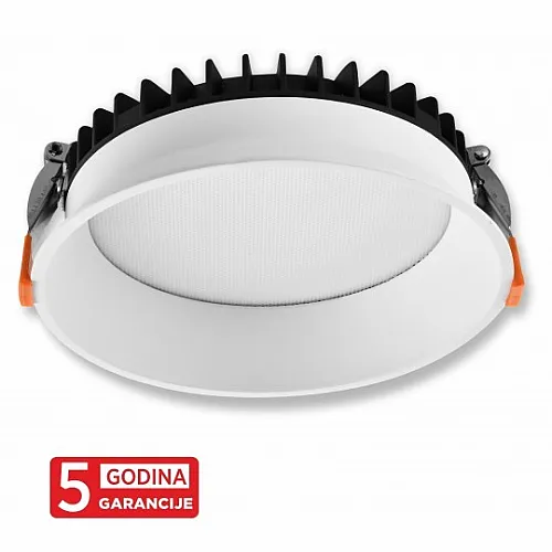 Ugradna LED svetiljka bela 18W 3CCT 3000/4000/6000K IP40 UGR<19 (TC-D21-DLR18) 5Y M205318-W