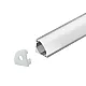 Aluminijumski profil za LED trake sivi ugaoni 8x8x2000mm set sa difuzorom MA7979-A