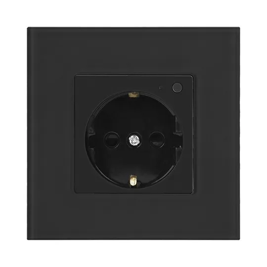 Priključnica crna OR-SH-17205(GS)/B Tuya Smart Wi-Fi suho II Orno