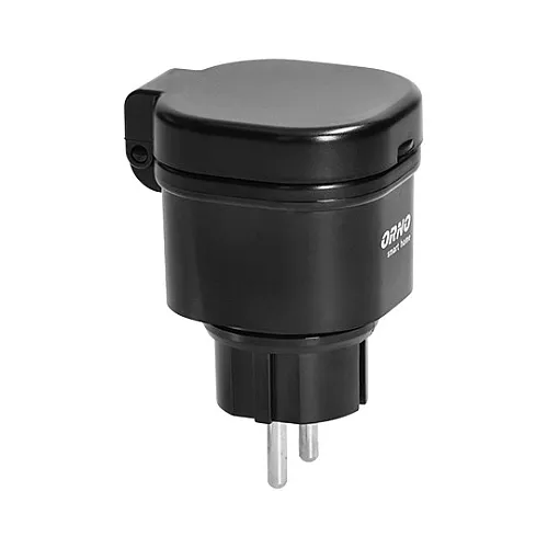 Adapter crni OR-SH-1733(GS) 13A IP44 šuho sa prijemnikom 433.92 MHz Orno