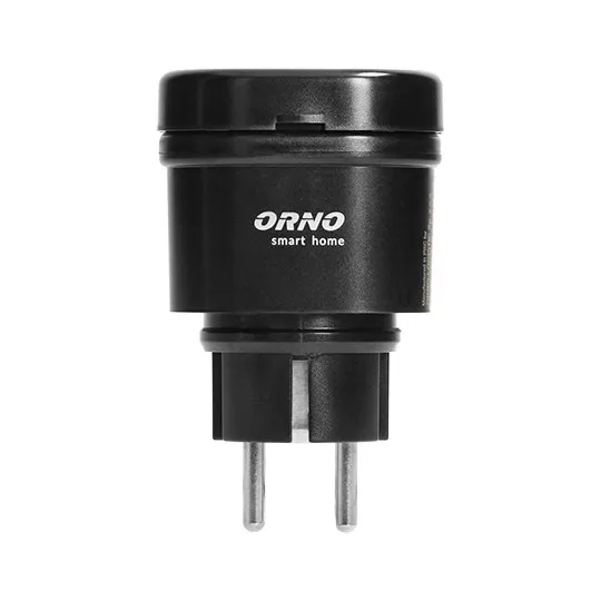 Adapter crni OR-SH-1733(GS) 13A IP44 šuho sa prijemnikom 433.92 MHz Orno