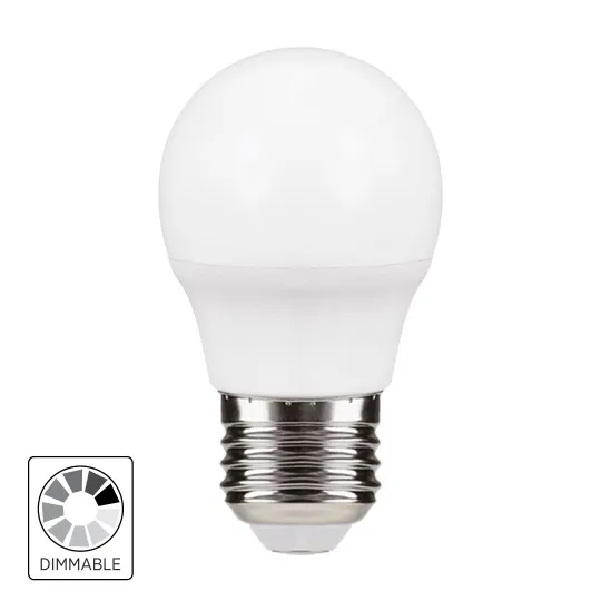 Dimabilna LED ECO sijalica G45 5W 2700K 220-240V 470lm E27