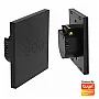 Prekidač crni TOUCH pametni WiFi smart breaker 10A 2.4GHZ MS-701-3-C II Mitea Smart