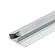 Aluminijumski profil za LED trake sivi 8.6x17.7x2000mm ugaoni sa difuzerom 2m MA063