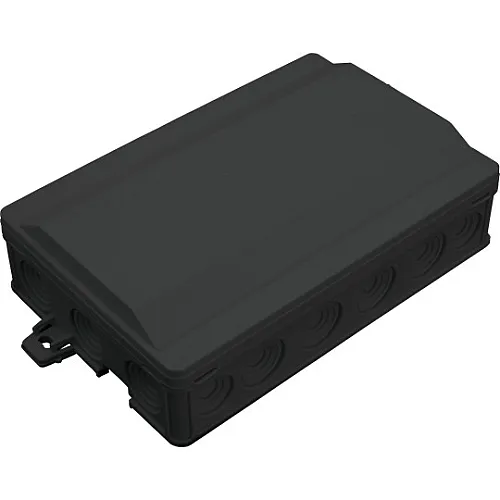 SEZ 6410-30 crna razvodna kutija sa elastičnim uvodnicama 90x135mm IP54, klik sistem