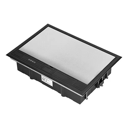 Modularna podna kutija 8 x 45x45mm OR-GP-9203/SS Orno