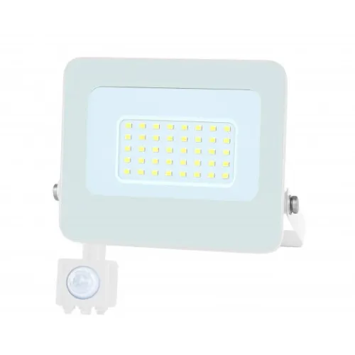 SMD ECO LED reflektor beli 6500K sa senzorom 30W IP54 M490030-RLS-B6
