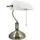 Stona lampa bela 1xE27 max.40W bankarska M1054 Mitea Lighting