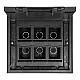 Modularna podna kutija 6 x 45x45mm OR-GP-9202/SS Orno