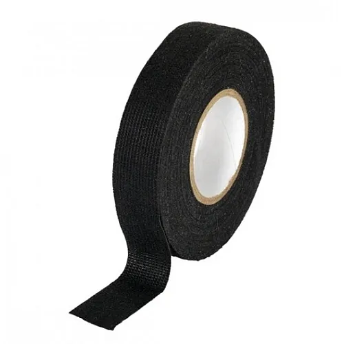 Fleece crna (tekstilna) traka 30micx19mmx15m M141810-1