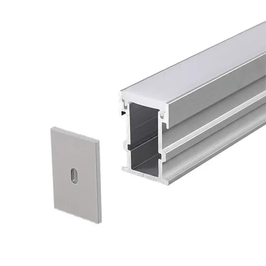 Aluminijumski profil za LED trake 21x25.8x2000mm set sa difuzorom MA631