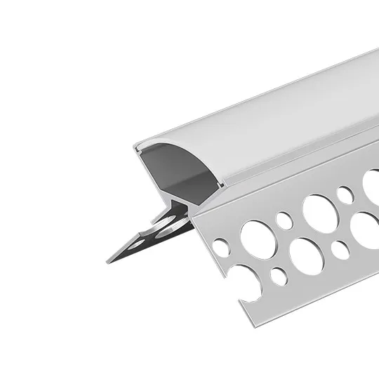 Aluminijumski profil za LED trake ugaoni ugradni 36x36x2000mm set sa difuzerom M601YJHB