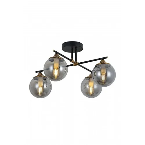Luster zlatni crno- 4xE27 Max.60W/220V M11080-4