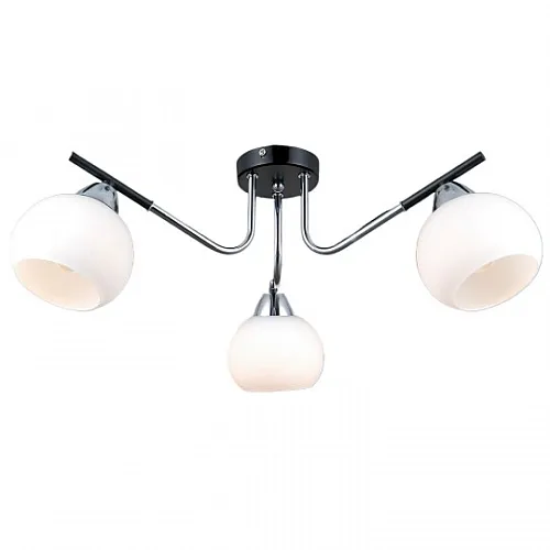 Luster crni hrom- 3xE27 Max.60W/220V M10722-3