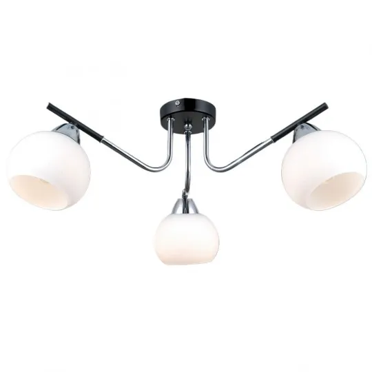 Luster crni hrom- 3xE27 Max.60W/220V M10722-3 Mitea Lighting