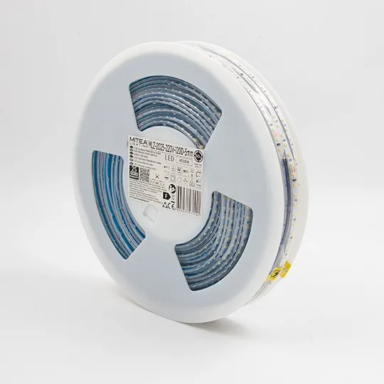 SMD LED traka MLZ-2025-220V-120D-5mm 8W/1m 220-240V 4000K IP44 50m kotur 120 LED/1m