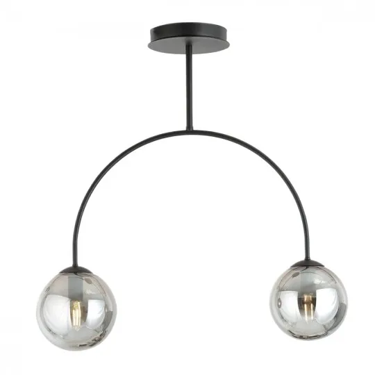 Luster crni 2xE27 Max.60W/220V M11098-2