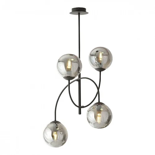 Luster crni 4xE27 Max.60W/220V M11100-4
