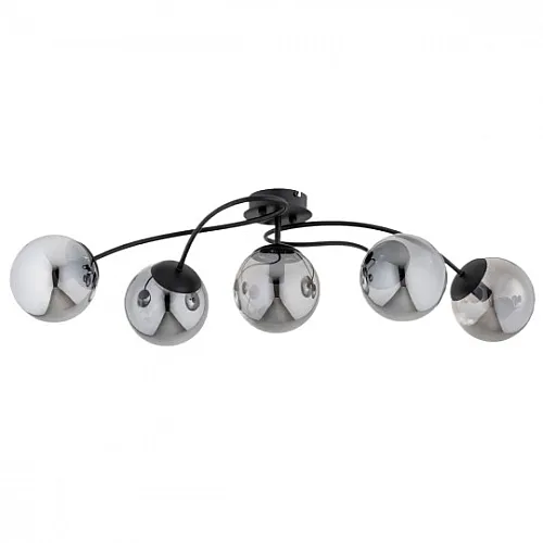 Luster crni 5xE27 Max.60W/220V M11101-5