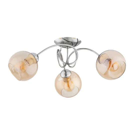 Luster hrom 3xE27 Max.60W/220V M10733-3