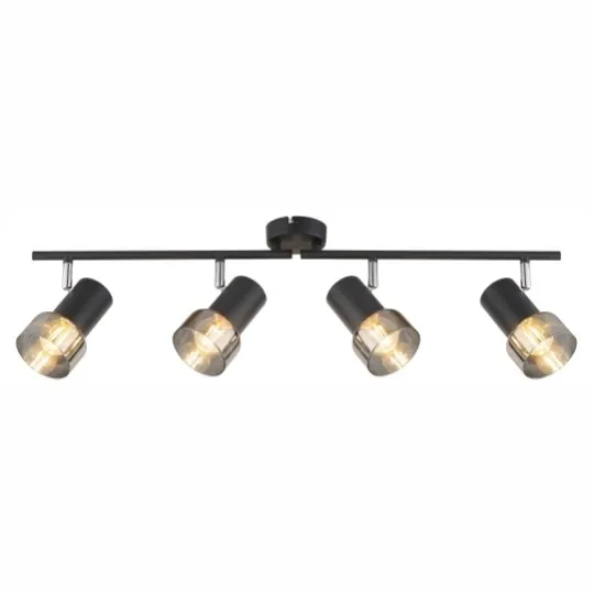 Spot lampa crna 4xE14 max. 40W M190540