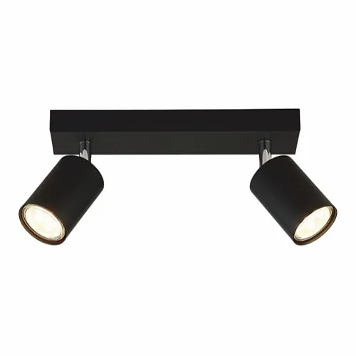 Spot lampa crna 2xGU10 max. 35W M190620
