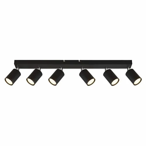 Spot lampa crna 6xGU10 max. 35W M190660