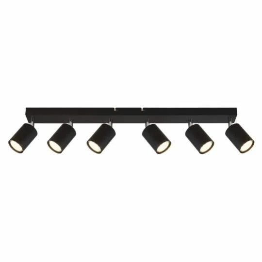 Spot lampa crna 6xGU10 max. 35W M190660