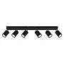 Spot lampa crna 6xGU10 max. 35W M190660