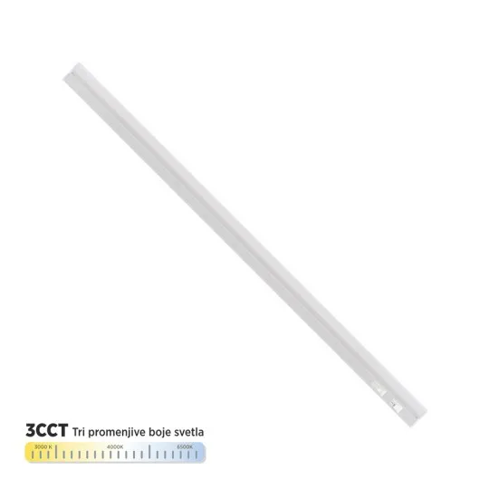 T5 LED svetiljka sa prekidačem (strela) CCT 9W 165~265V 3000/4000/6500K bela M2082