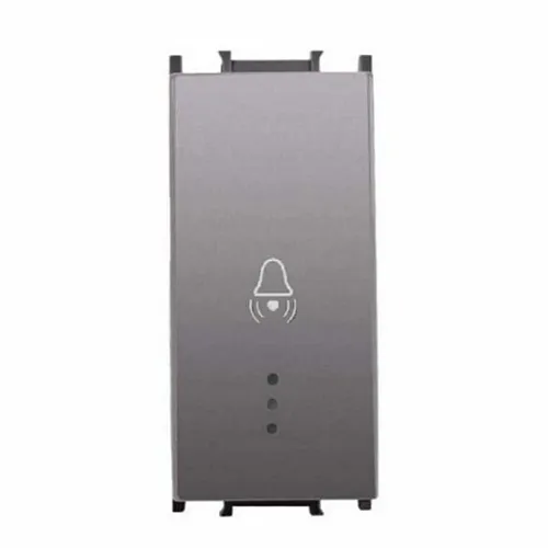 Taster zvona antracit 1M sivi poklopac mehanizma sa tinjalicom 16A WVTR1020-4AN EU2 Thea Modular Panasonic